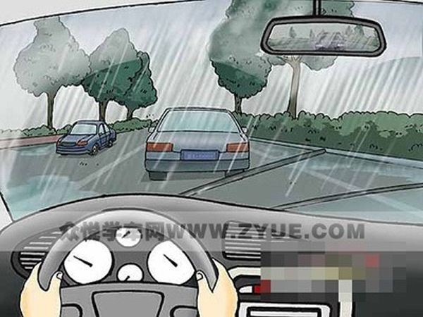 科目二、科目三遇到下雨天應(yīng)該怎樣做？考試順利會通過